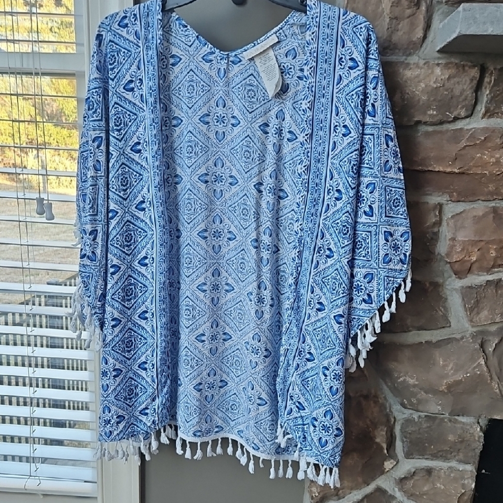 La Blanca Mediterranean Breeze Kimono Cover-up